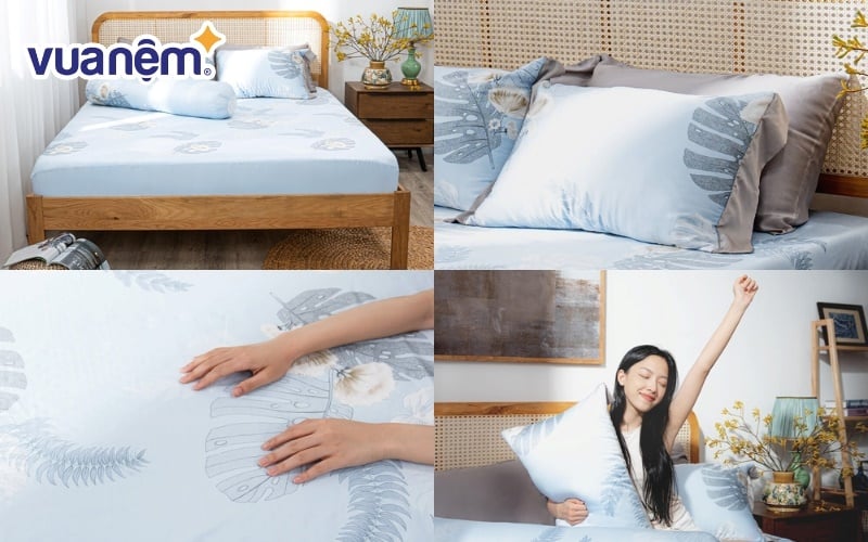 Những sản phẩm chăn lụa, ga gối lụa của Amando luôn có sức hút với người tiêu dùng