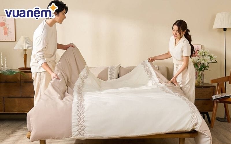 Chọn chăn ga gối nệm tại Vua Nệm để nâng cao chất lượng giấc ngủ