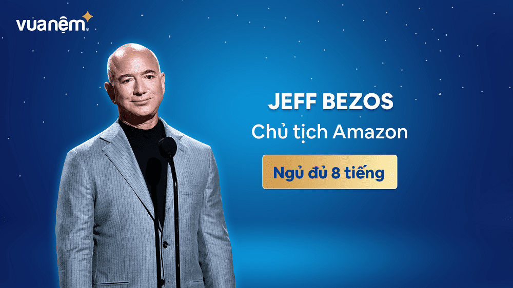 giấc ngủ đối với Jeff Bezos