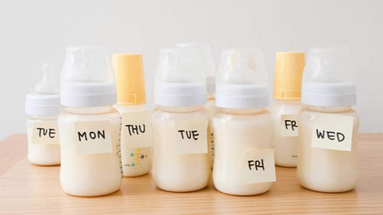cách bảo quản sữa mẹ sau khi vắt