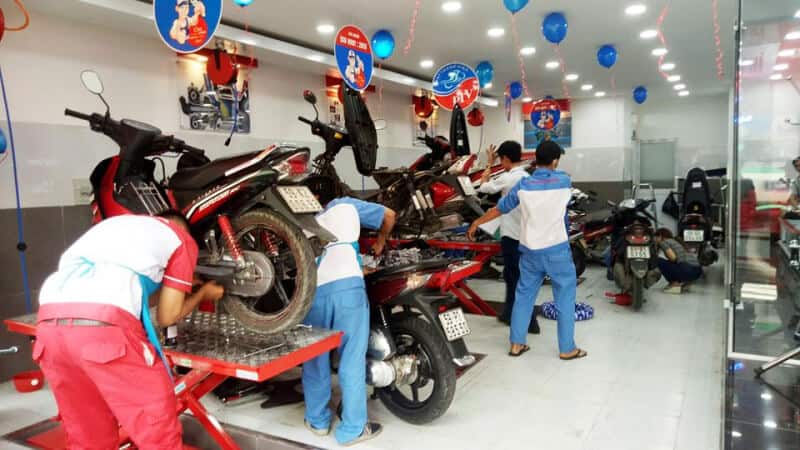 Cửa hàng sửa chữa xe máy Việt Nhật Motor 