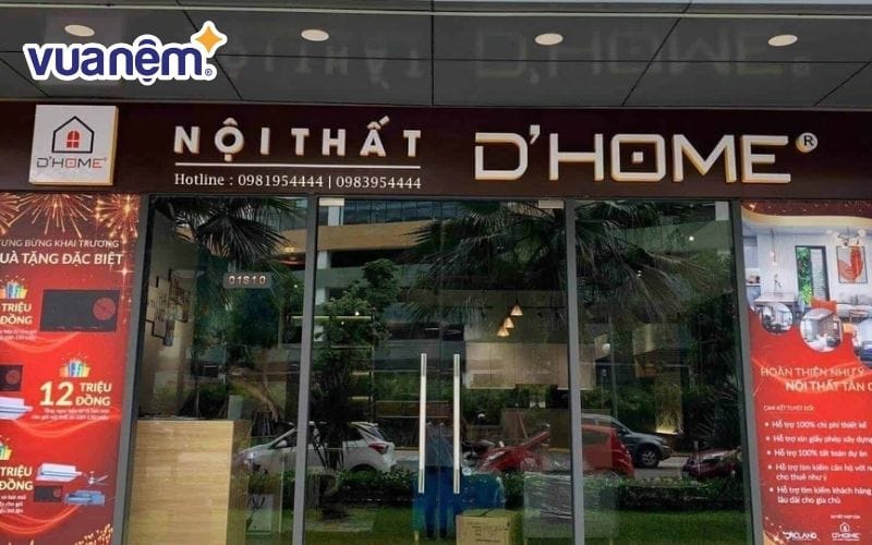 DHome là thương hiệu nội thất nổi tiếng tại thành phố Hải Phòng