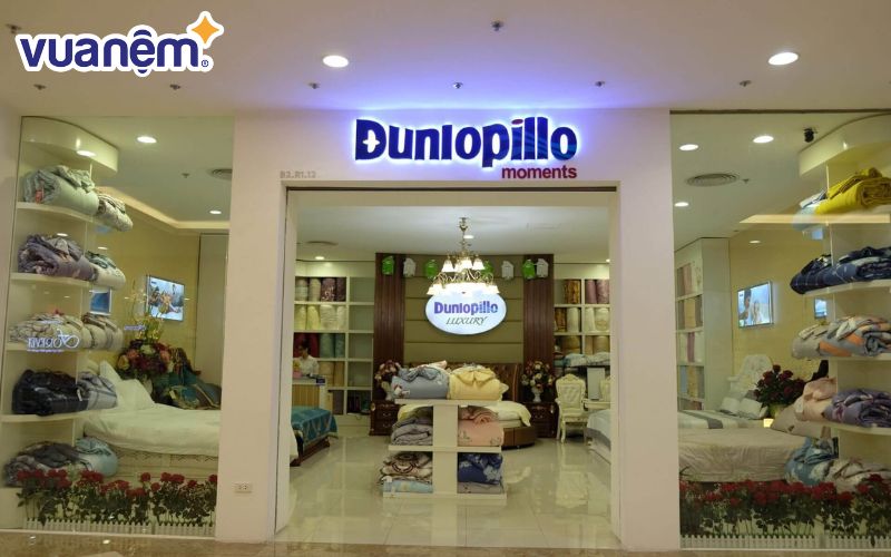 Dunlopillo cửa hàng nệm chất lượng, bán chạy hàng đầu