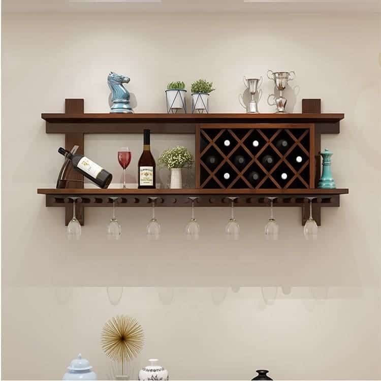 Tủ rượu ốp tường