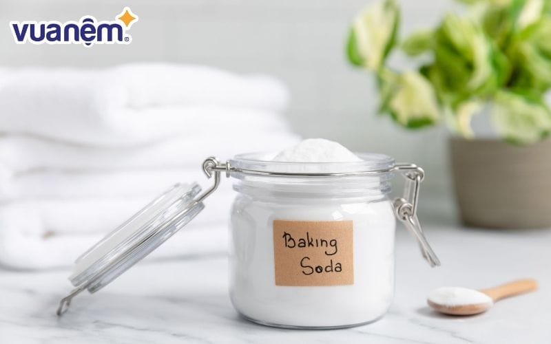 Sử dụng Baking Soda để vệ sinh gối