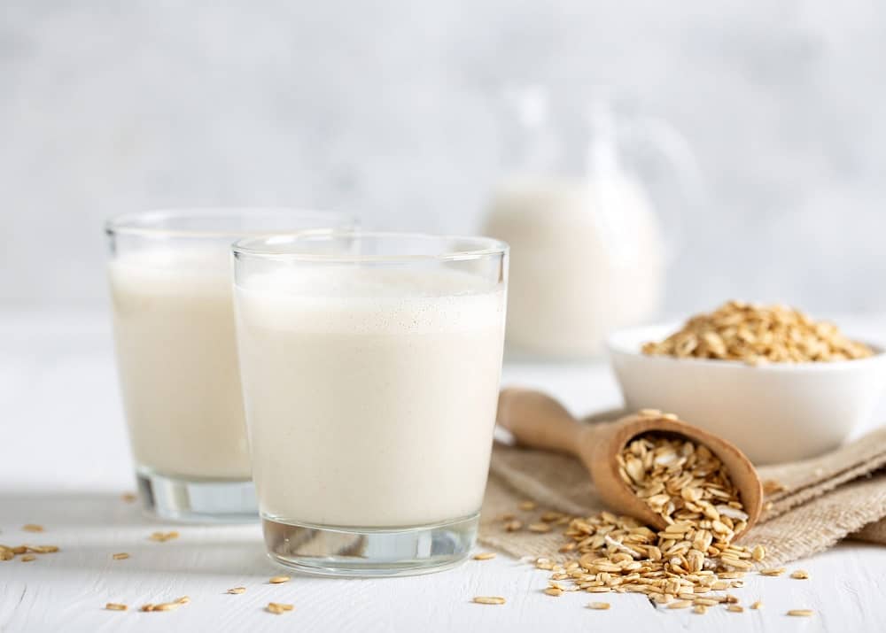 Sữa hạt macca kết hợp với yến mạch