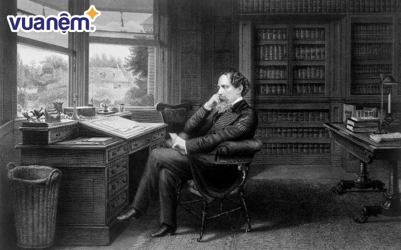 Nhà văn nổi tiếng người Anh Charles Dickens