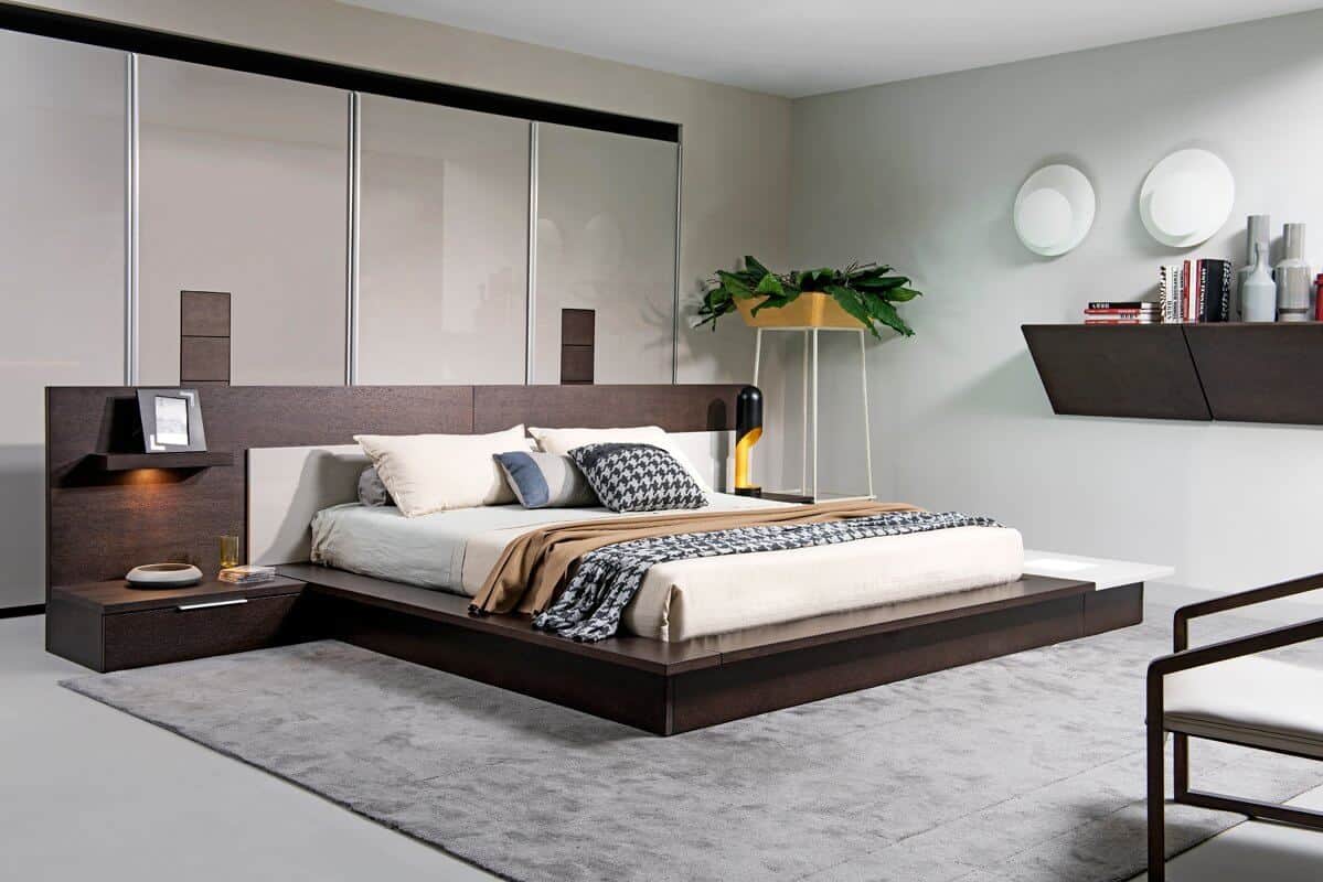 mẫu giường bệt có ngăn kéo với thiết kế đơn giản