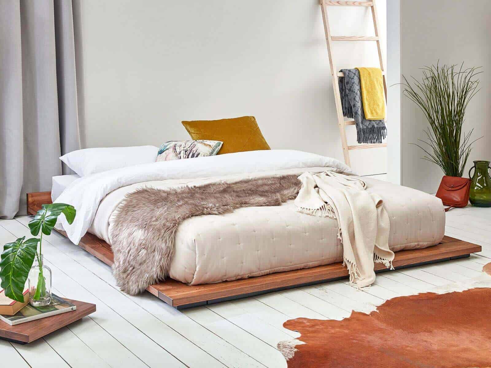 Giường bệt mang phong cách đơn giản