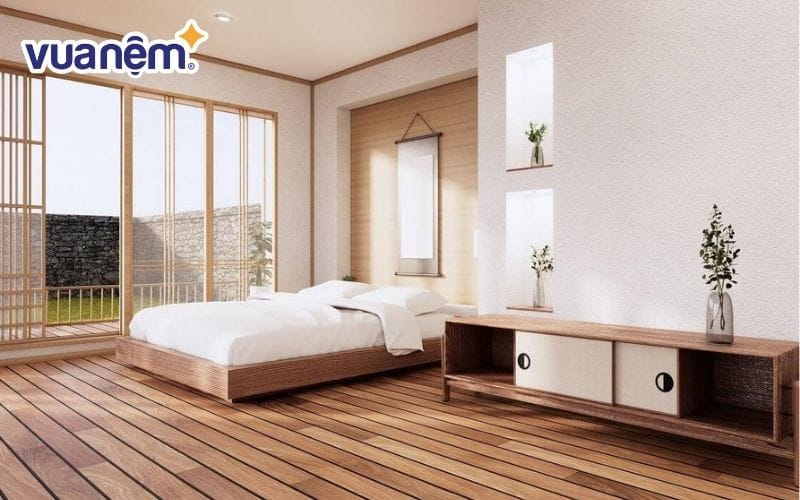 Giường cưới theo phong cách Zen