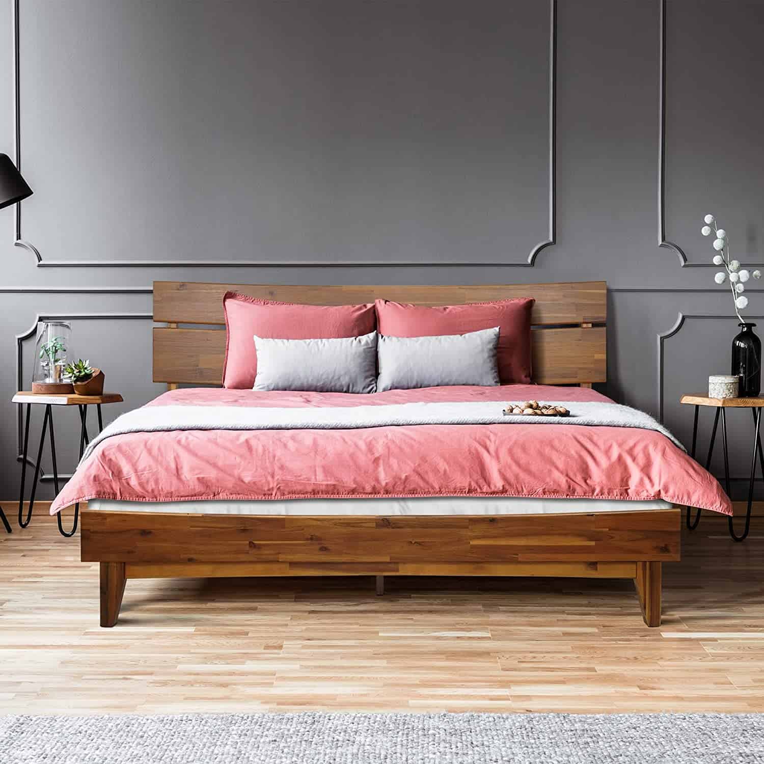 giường gỗ keo giá rẻ
