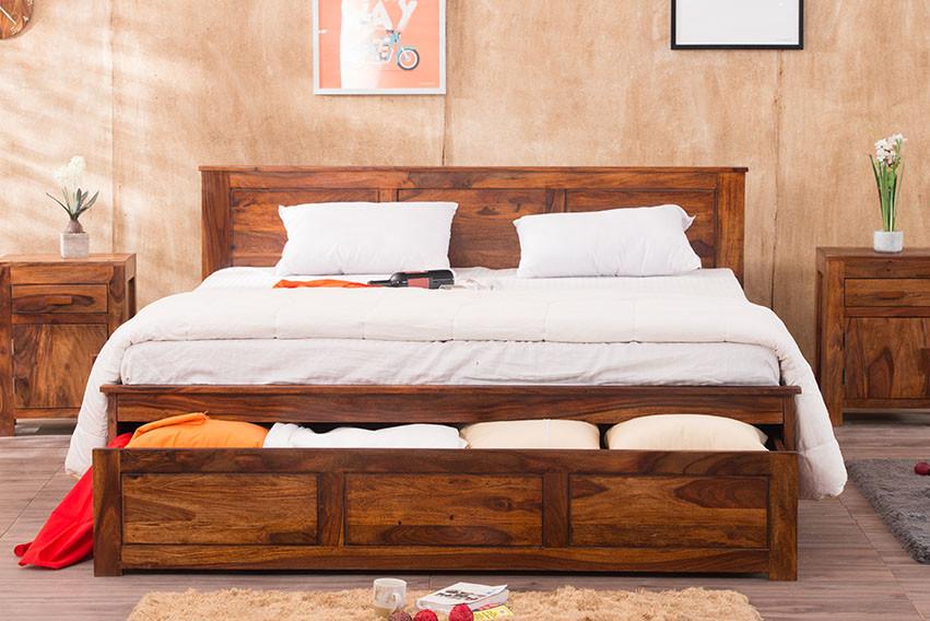 giường ngủ gỗ lát