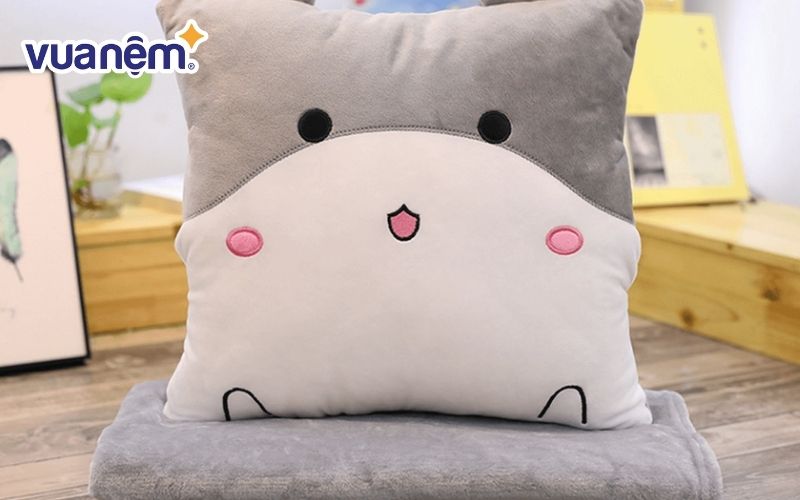 Mẫu gối nằm 3 trong 1 hình vuông hoặc chữ nhật 6