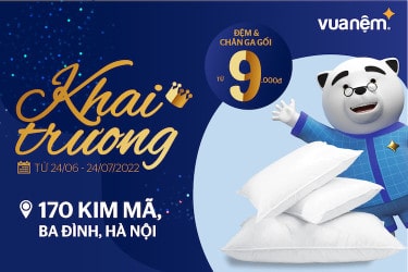 Mừng khai trương cửa hàng Vua Nệm tại 170 Kim Mã, Ba Đình, Hà Nội