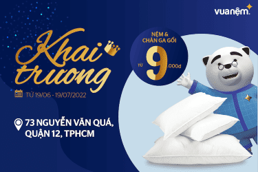 Mừng khai trương cửa hàng Vua Nệm tại Nguyễn Văn Quá