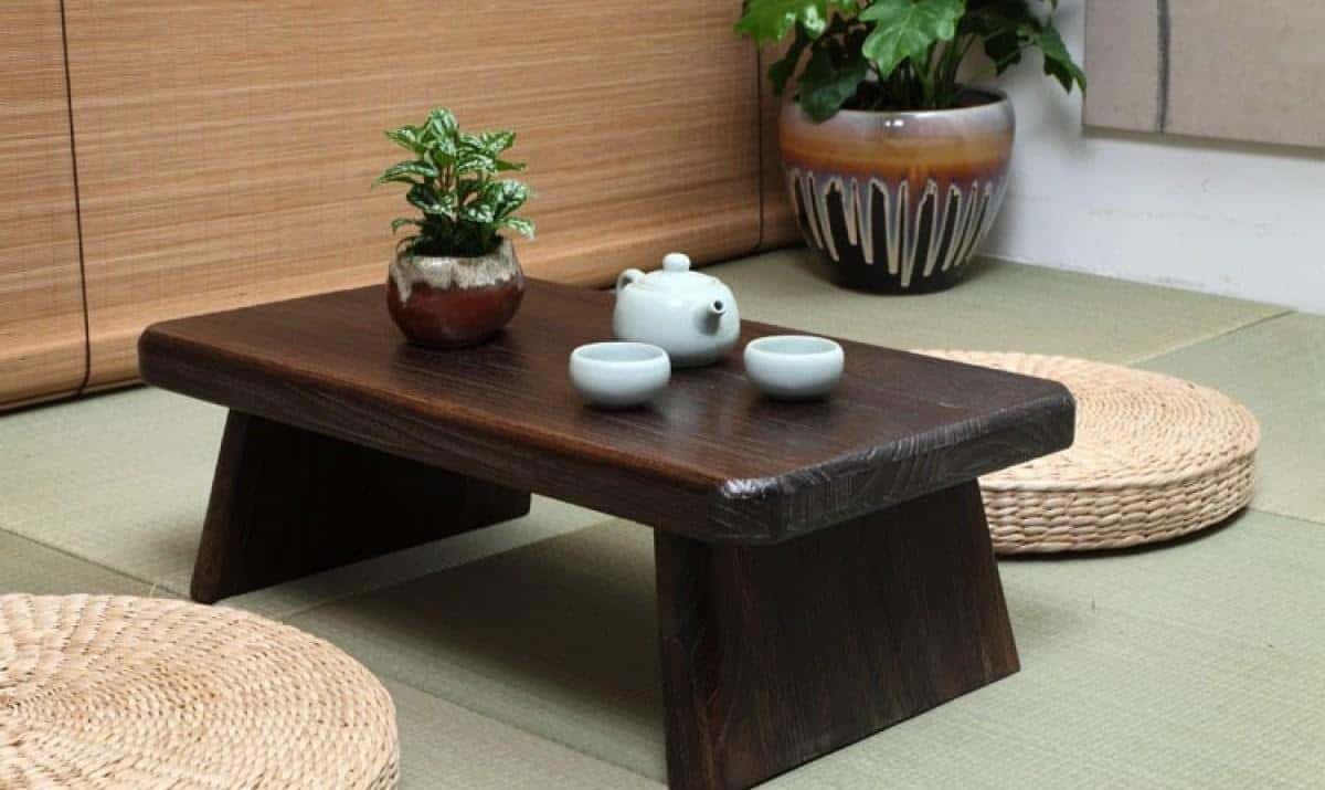mẫu bàn trà gỗ đẹp