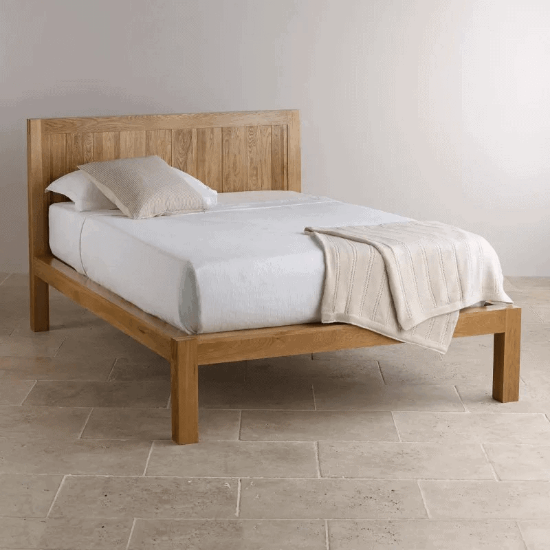 Giường ngủ gỗ cho phòng ngủ phong cách Bắc Âu