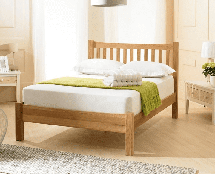 Giường ngủ gỗ chân cao
