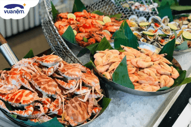 nhà hàng buffet hải sản