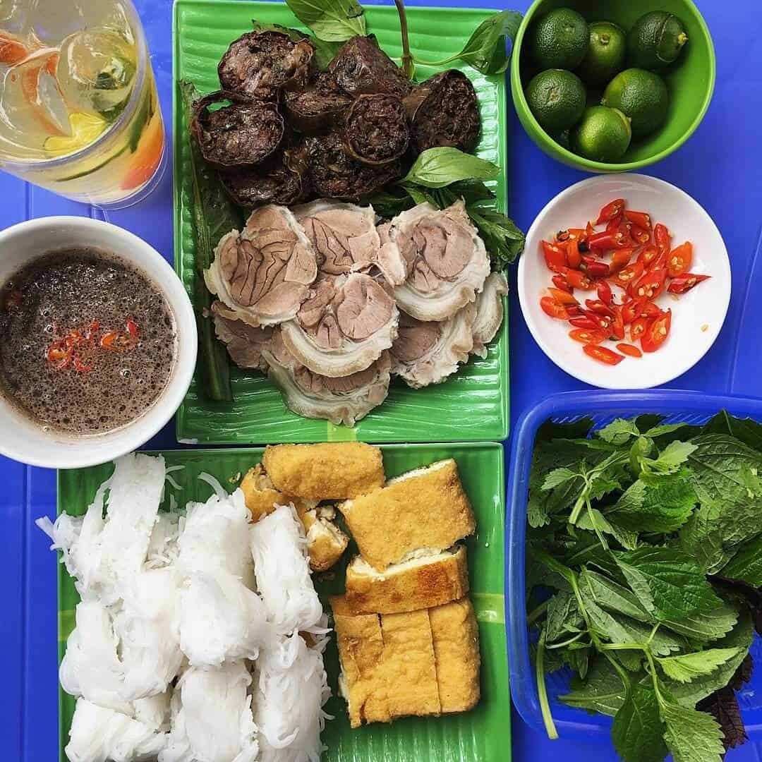 Bún đậu Trung Hương ngõ Phất Lộc