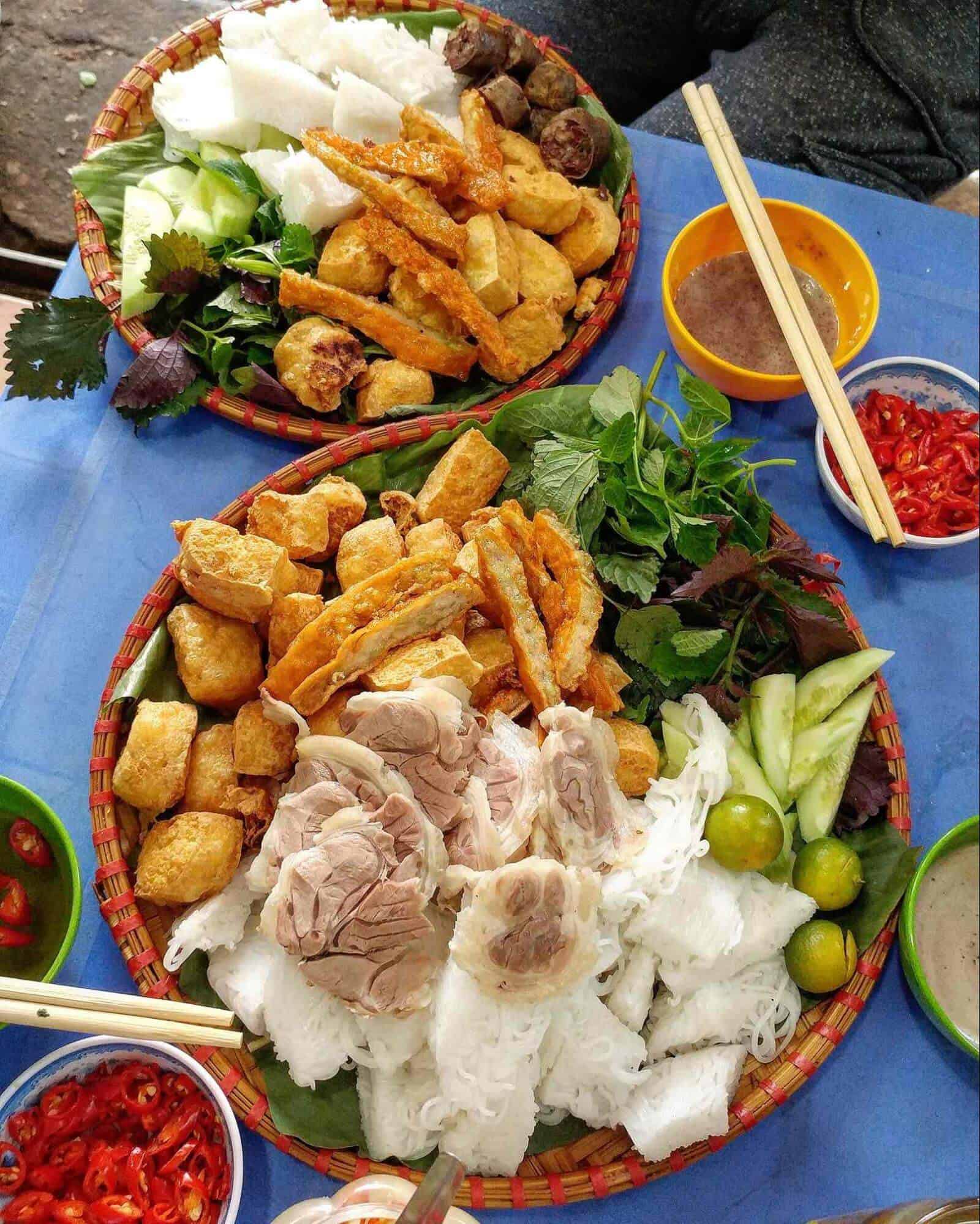 Bún đậu Ngõ Gạch 