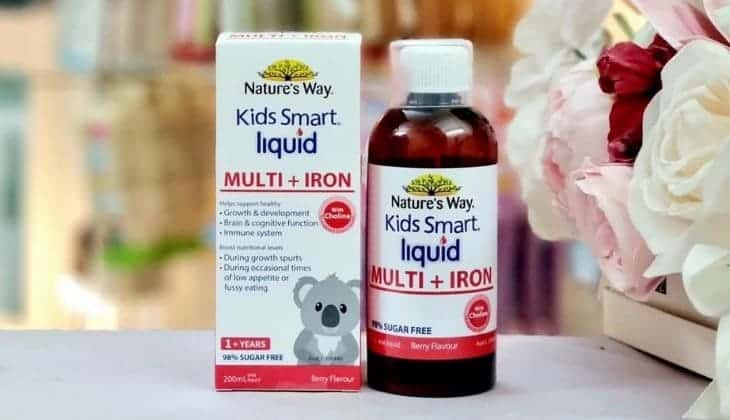 Nature’s Way Kids Smart Liquid Multi + Iron 