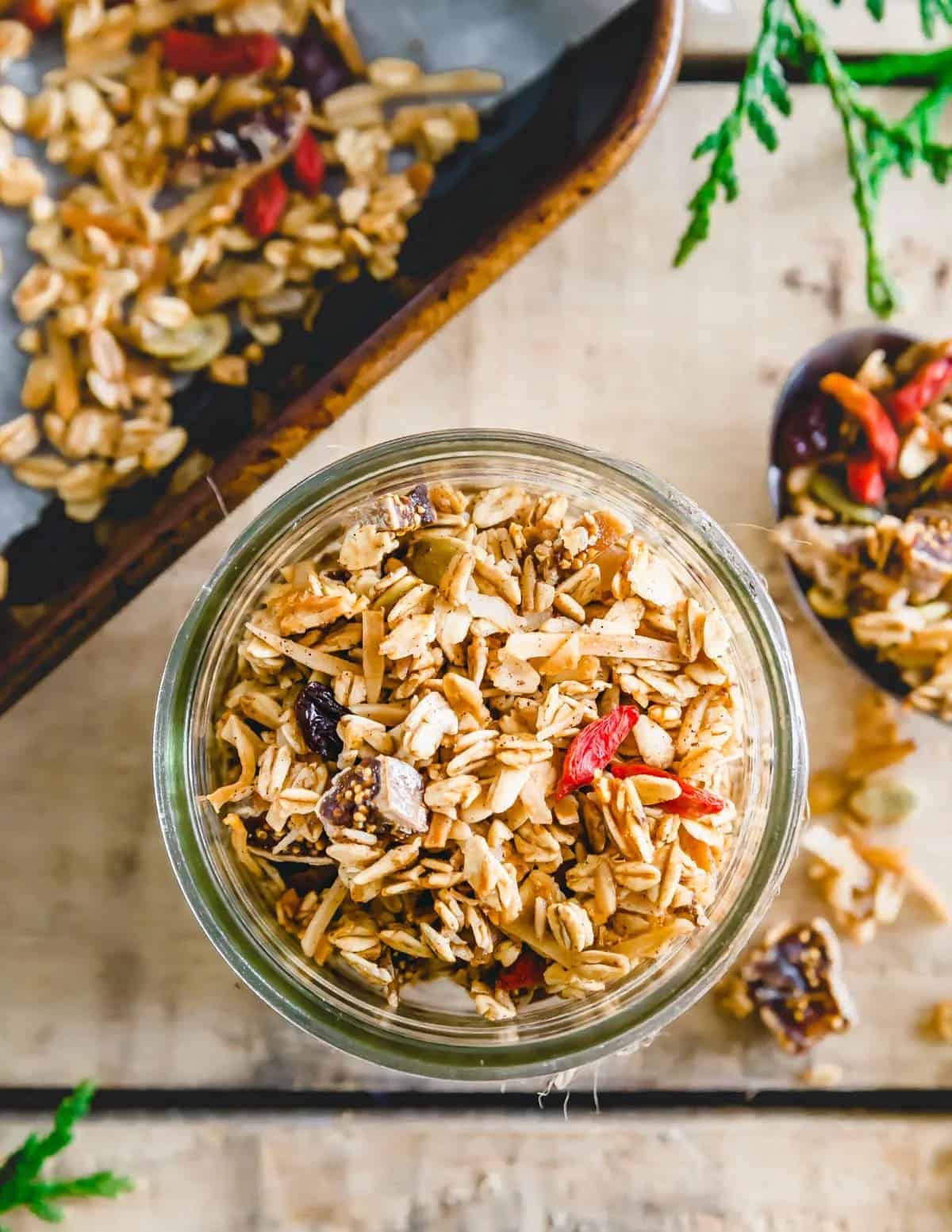 cách làm bánh granola