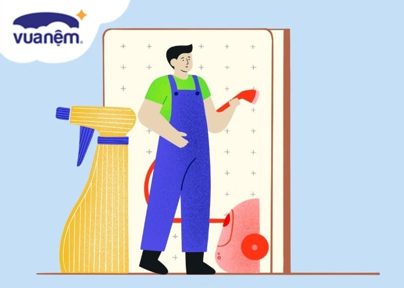 dịch vụ giặt nệm