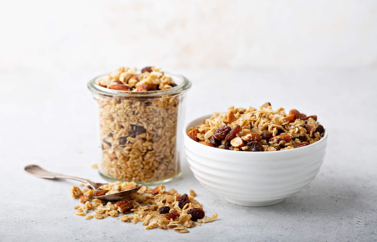 granola có bao nhiêu calo