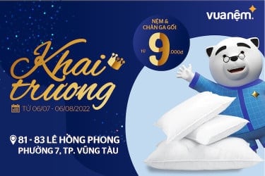 Mừng khai trương cửa hàng Vua Nệm Lê Hồng Phong – Vũng Tàu