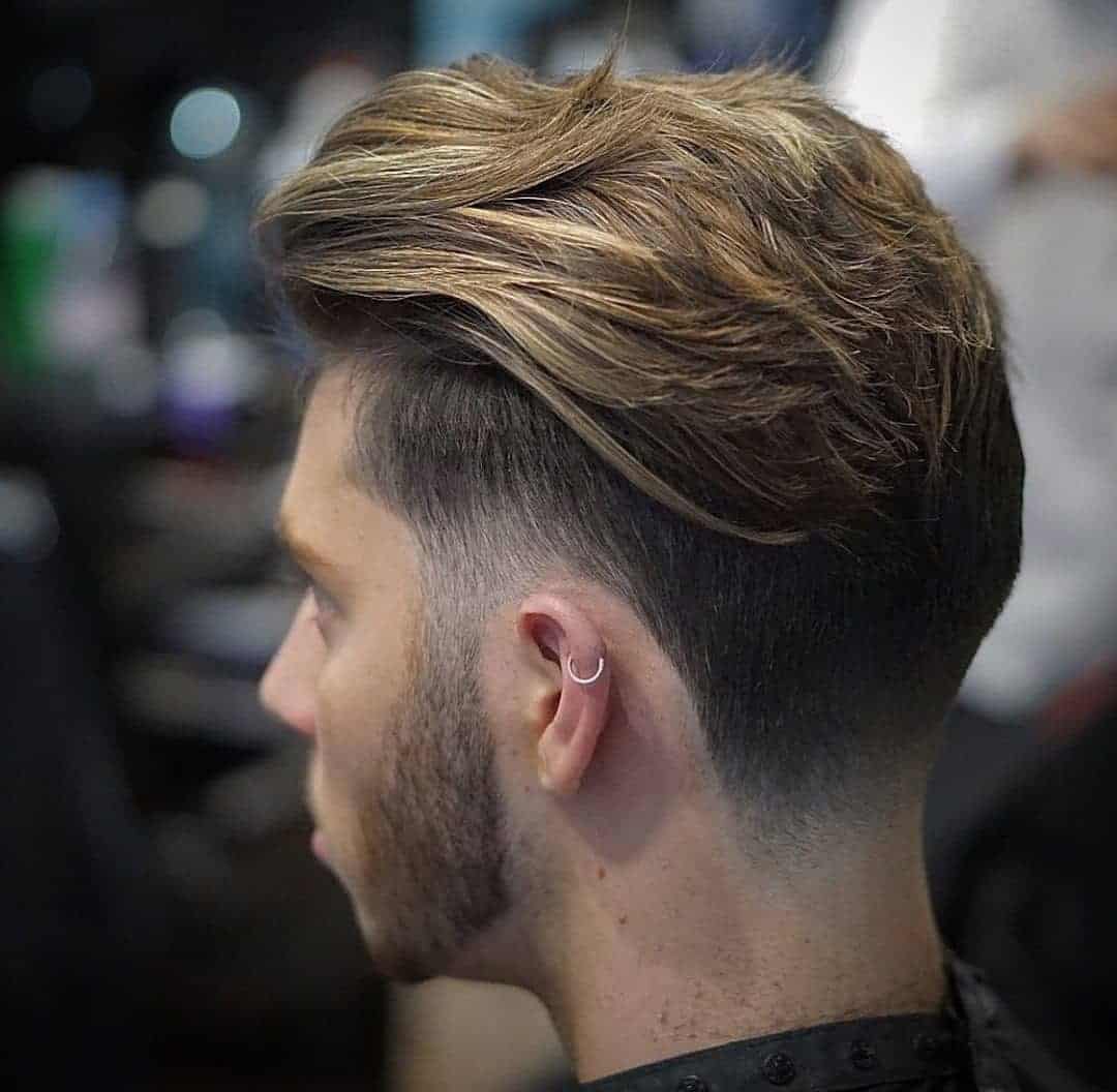 Kiểu tóc gáy nhọn mái tạt #tocnamdep #barberquan | TikTok