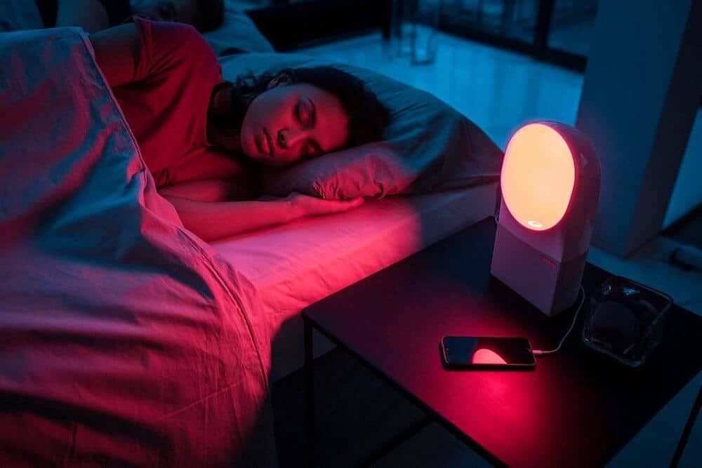 Ánh sáng đỏ hỗ trợ mang đến giấc ngủ ngon