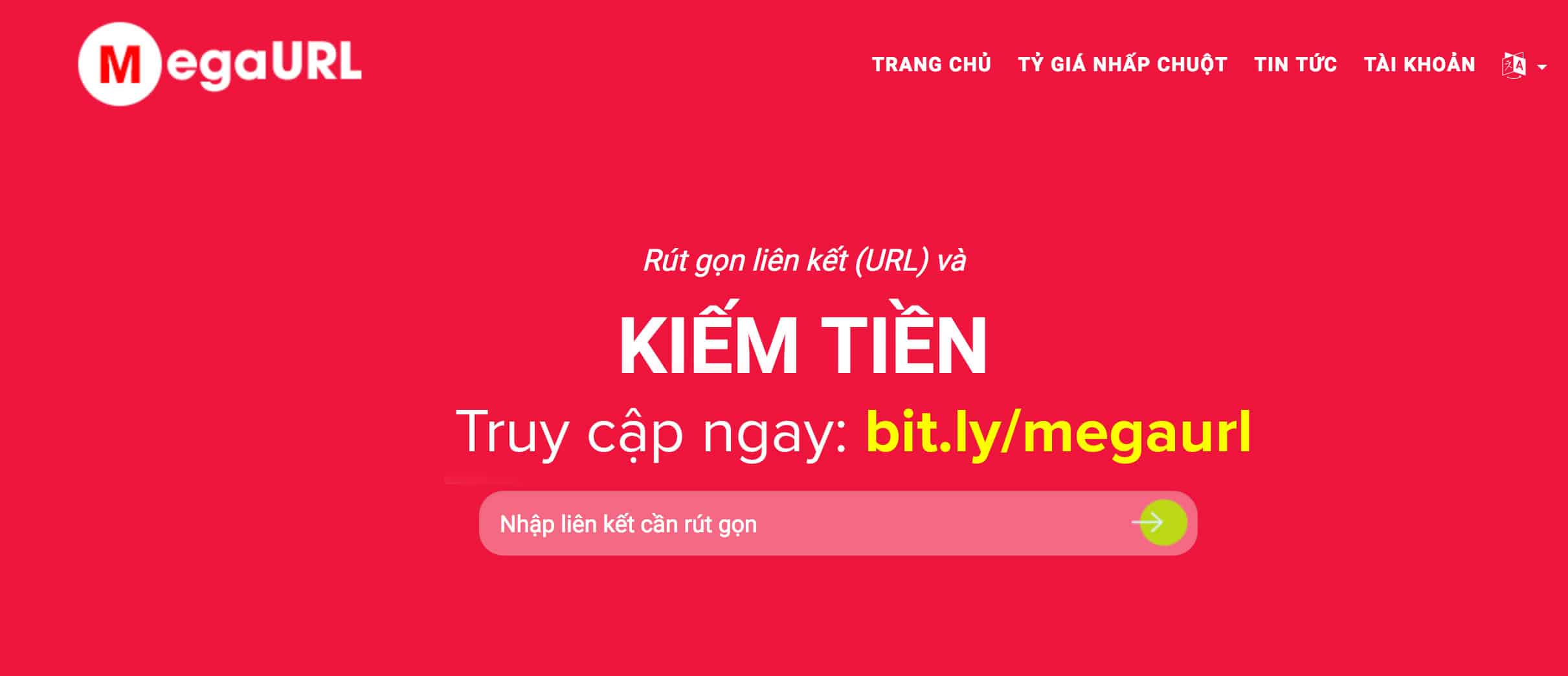 các website rút gọn link