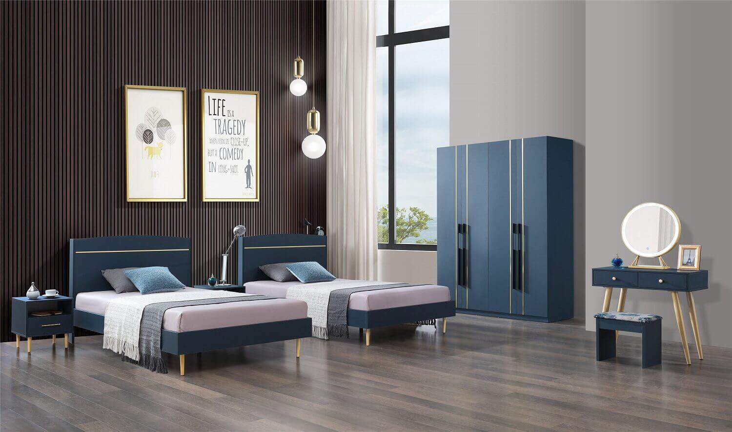 mua giường ngủ gỗ laminate