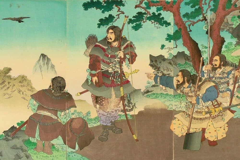 Thiên hoàng Jimmu trong truyền thuyết của Nhật Bản