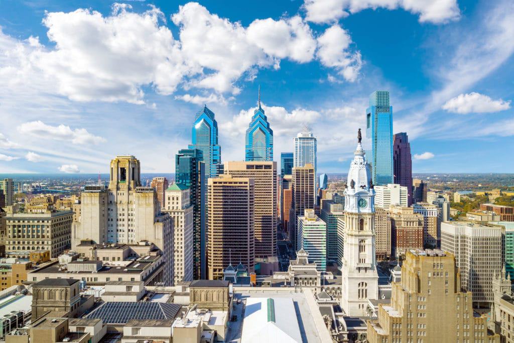 Thủ đô Mỹ đầu tiên là thành phố Philadelphia