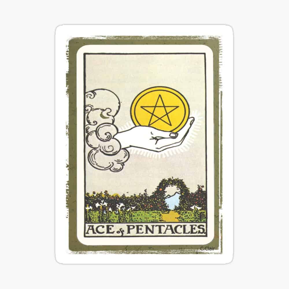 ý nghĩa 78 lá bài tarot ace of pentacles