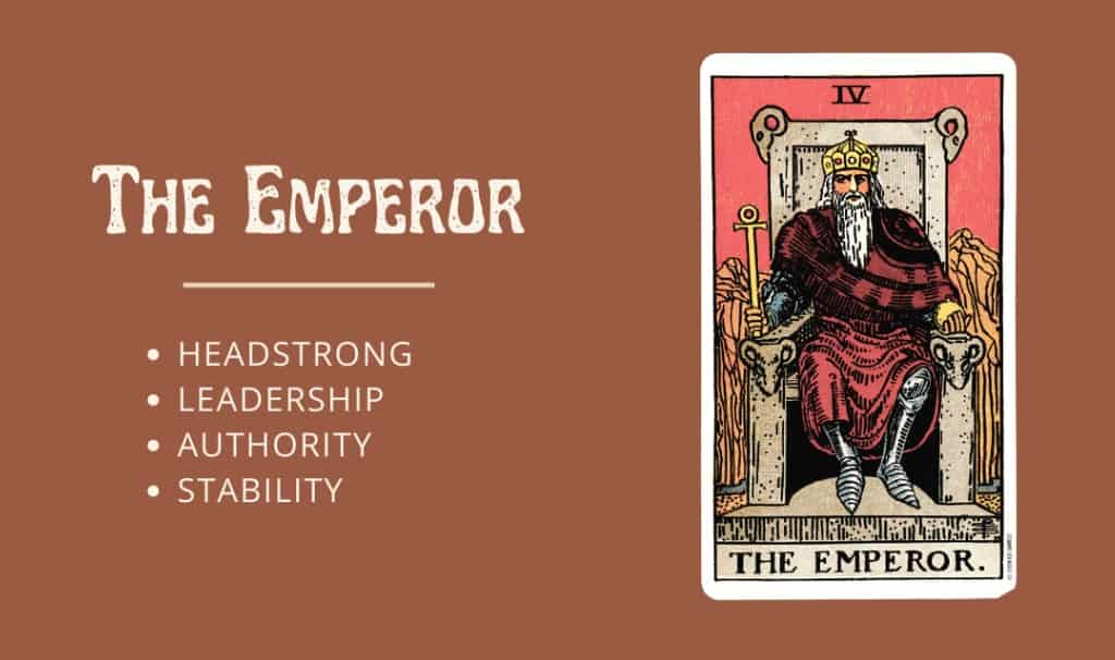 ý nghĩa 78 lá bài tarot the emperor