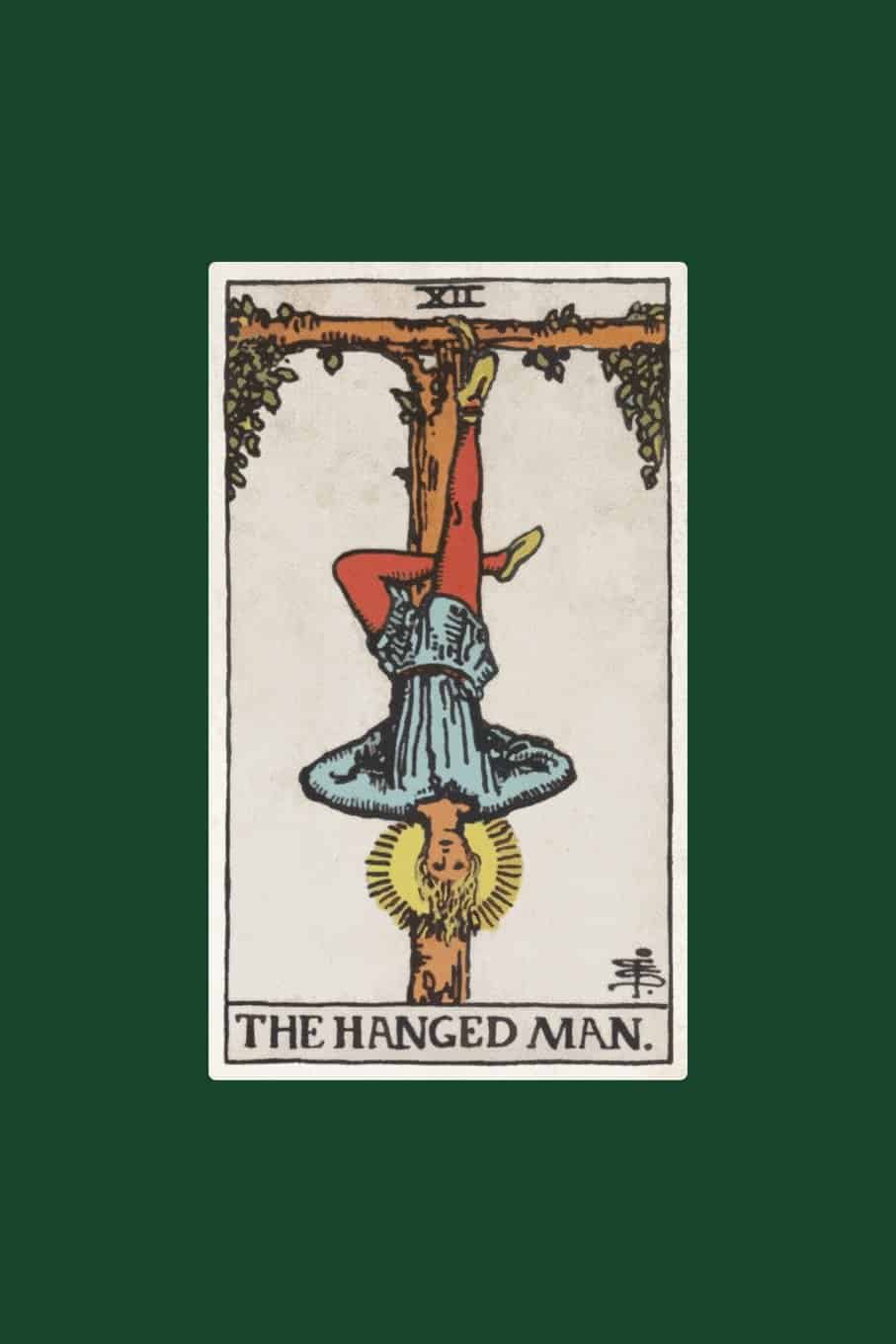 ý nghĩa 78 lá bài tarot the hanged man