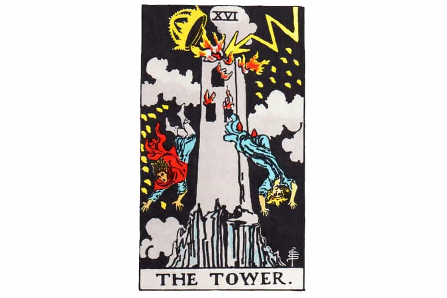 ý nghĩa 78 lá bài tarot the tower