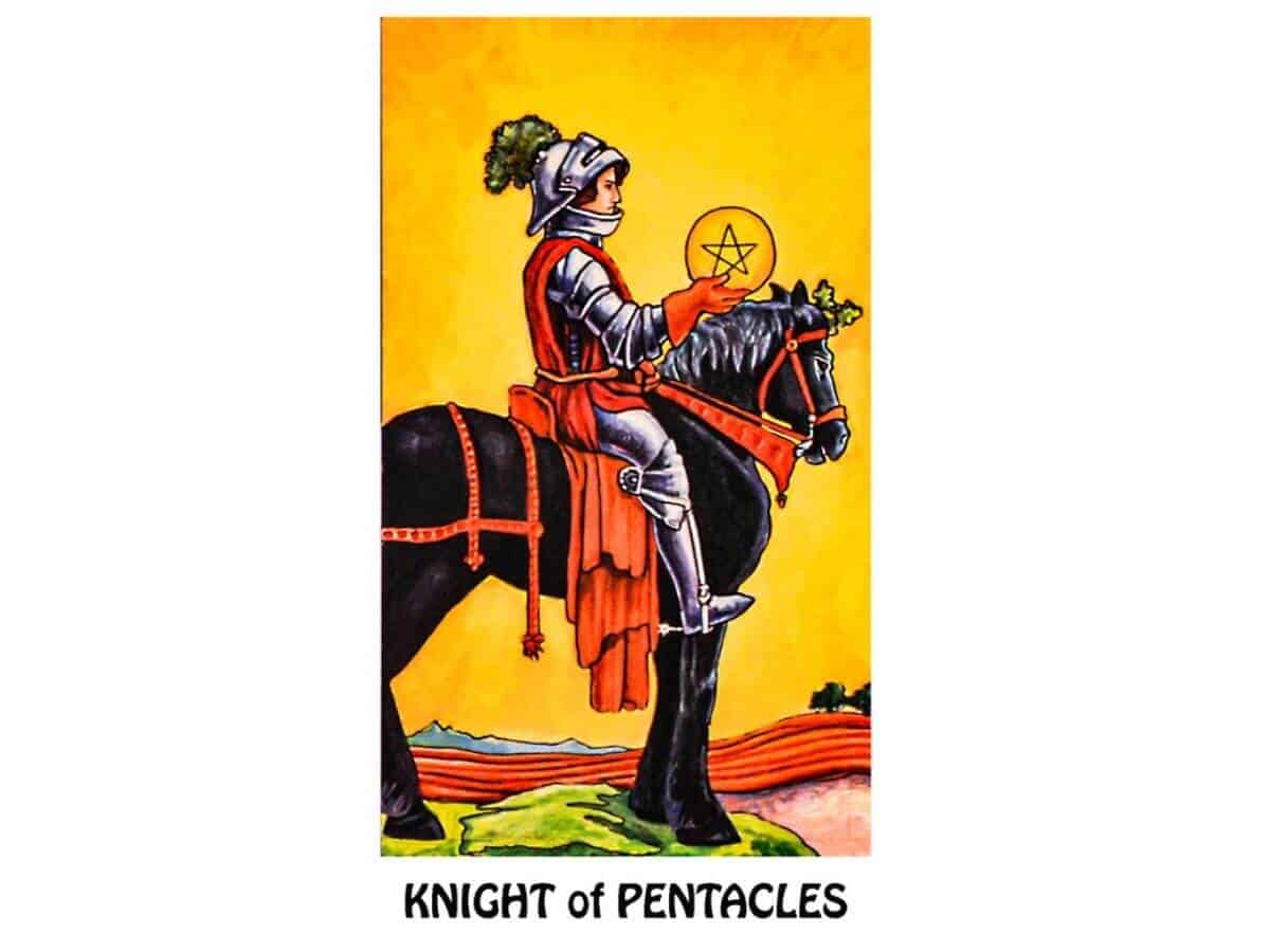 ý nghĩa 78 lá bài tarot knight of pentacles