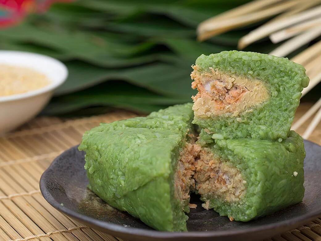 một miếng bánh chưng bao nhiêu calo