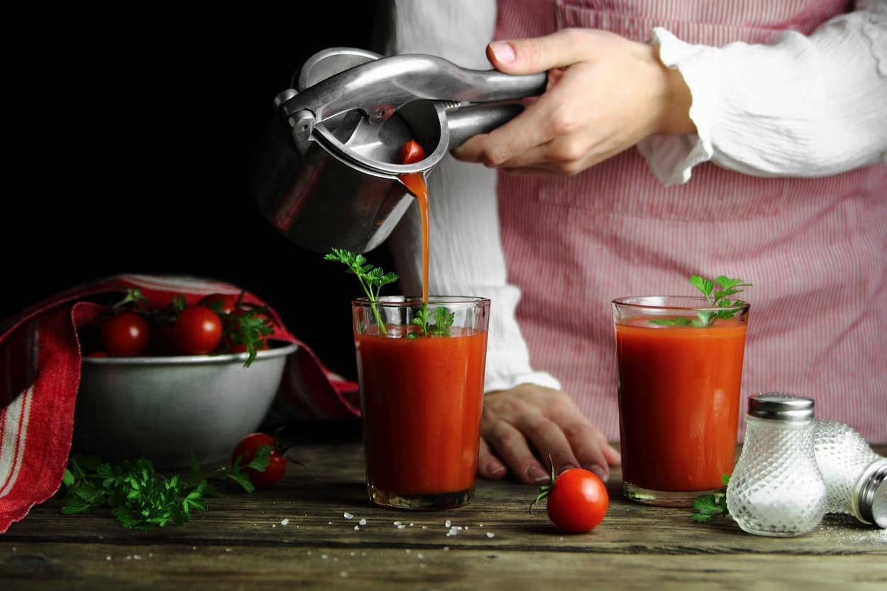 cách làm nước cà chua ép