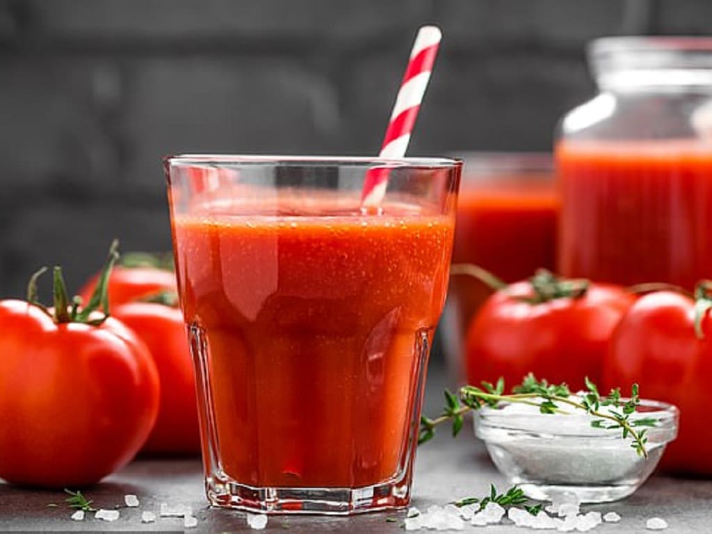 cách làm nước ép cà chua nguyên chất 