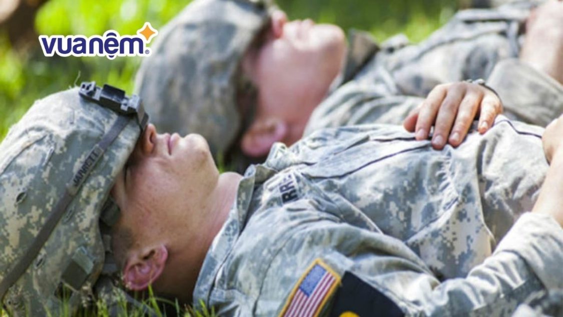 Học cách ngủ của quân đội Mỹ, ngủ ngon chỉ trong 2 phút