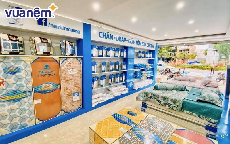 Nệm Kim Cương mang đến những sản phẩm với chất lượng vượt trội