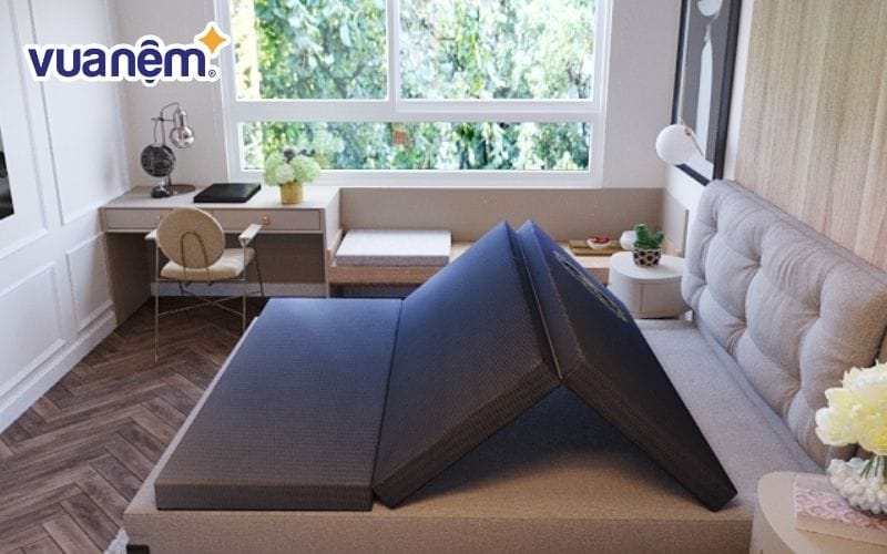 Nệm bông ép Kim Cương giữ dáng tốt