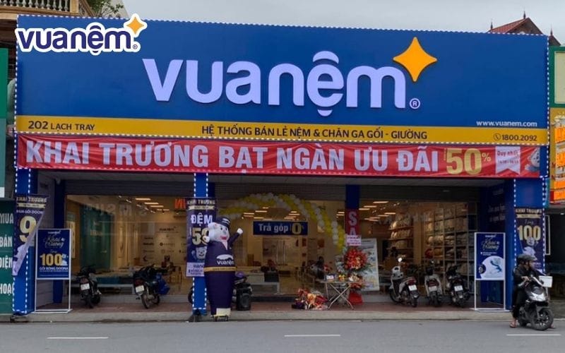 Vua Nệm - Đại lý nệm Kim Cương Hải Phòng