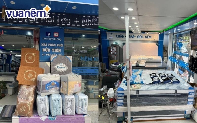 Nệm Kim Cương - Nhà phân phối Đức Tiến