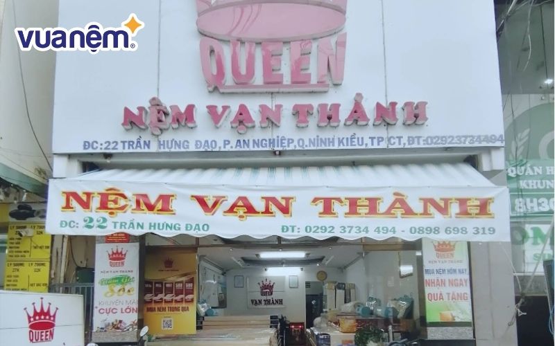 Đại lý nệm Vạn Thành tại Cần Thơ uy tín, chính hãng